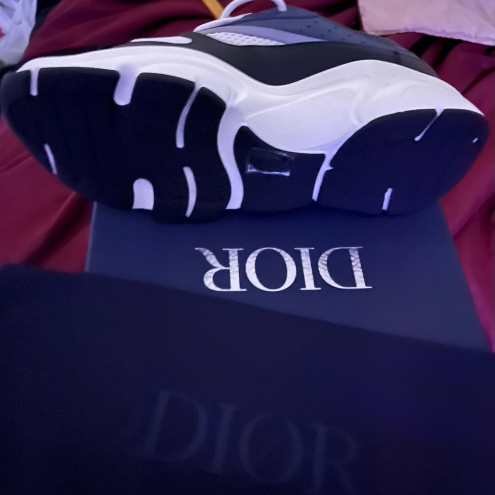 Dior Monochrome Athletic Sneakers
